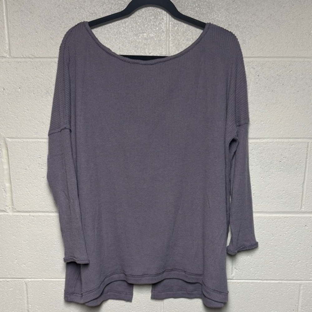 We The Free Purple Long Sleeve‎ Top